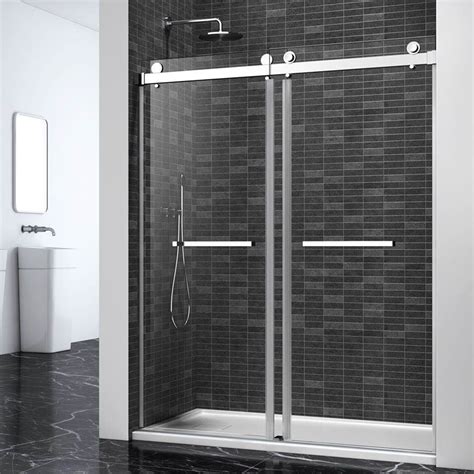 In W X In H Soft Close System Framless Double Sliding Shower