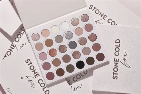 Colourpop Stone Cold Fox Palette Beautiful Cool Toned 30 Shade Palette