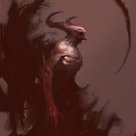 Antonio J Manzanedo Nightmare Creatures Creature Concept Art Dark