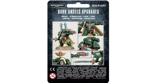 战锤开箱40k 黑暗天使升级件 Dark Angels Upgrade Pack YouTube