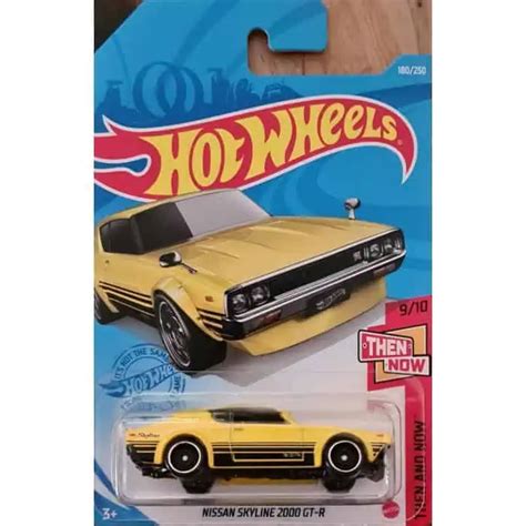 Hot Wheels Then And Now Nissan Skyline GT R Universo Hot Wheels