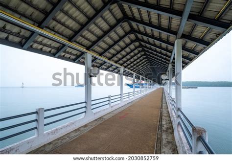 Walkway Ferry Klong Jilad Pier Krabi Stock Photo Shutterstock