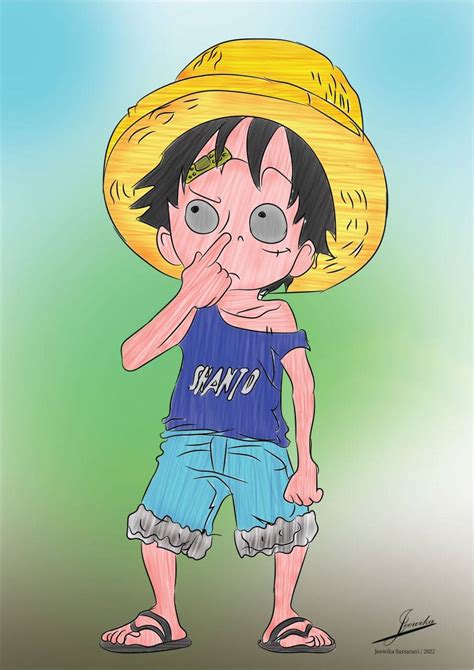 One Piece Manga Series(Monkey D.Luffy) by Jeewika on DeviantArt