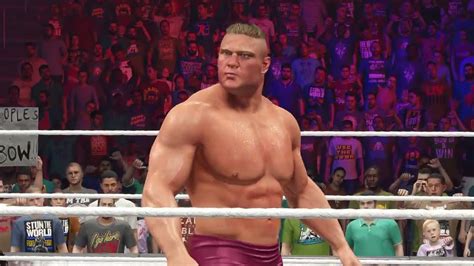 Brock Lesnar Vs Booker T Inicios👊💪 🚨¡lucha Legendaria🚨 Youtube