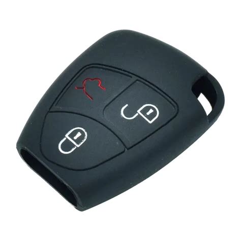 ATOBABI 3 Buttons Silicone Car Key Cover Case For Mercedes Benz A CLASS