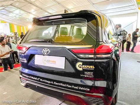 This Toyota Innova Hycross Is World S St Electrified Flex Fuel Prototype