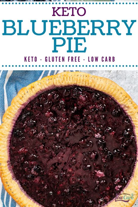 Best Keto Blueberry Pie Gluten Free And Sugar Free Recipe Blueberry Pie Recipes Filling