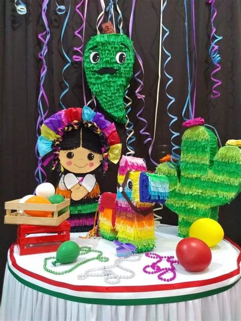 Pi Atas Mexicanas Decoracion Fiesta Mexicana Manualidades Pi Ata