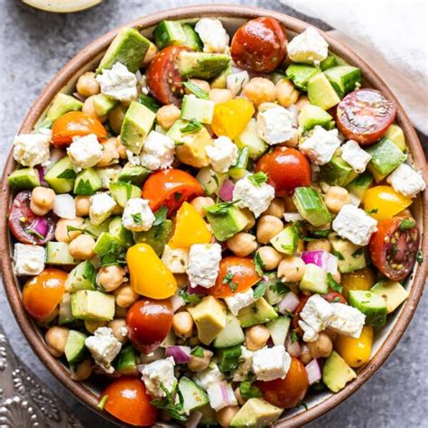 Tomato Avocado Chickpea Salad Recipe Runner