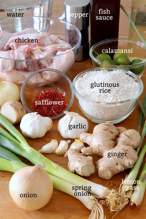 Arroz Caldo Chicken Rice Porridge Foxy Folksy