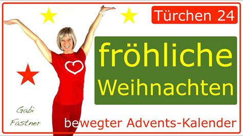 Tür 2420 min fröhliche Weihnachten mit einfachen Bewegungen ohne