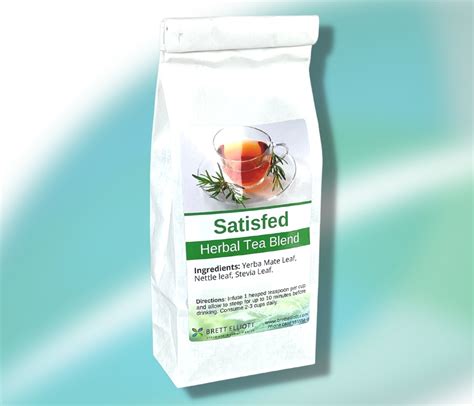 Satisfed Herbal Tea Blend G Brett Elliott