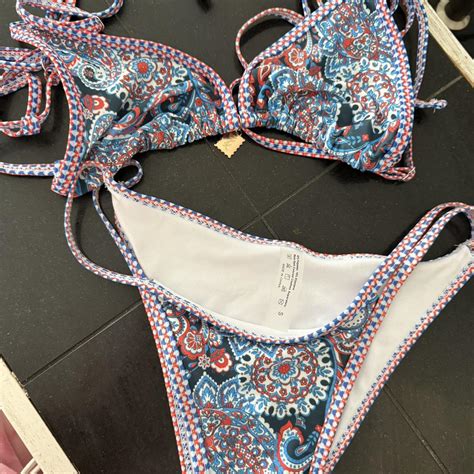 Bikini Set Brand Not Sure Size S Depop