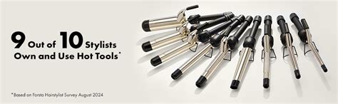 Amazon HOT TOOLS 24K Gold Professional 1 2 Extended Barrel Curling Iron With Clamp For