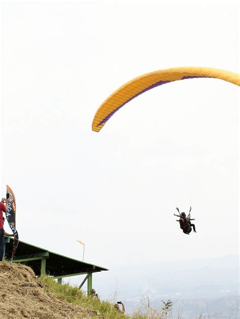 Rampa De Voo Da Serra Do Vulcão Foi Reinaugurada No Fim De Semana