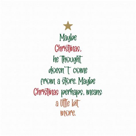 Maybe Christmas He Thought Doesn T Come From The Store Svg Png Eps Pdf Files Christmas Svg