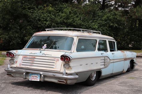 1958 Pontiac Star Chief Custom Safari Station Wagon For Sale 99358 MCG