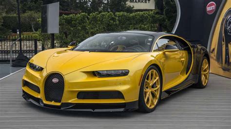 Check Out The First Yellow Bugatti Chiron In United States