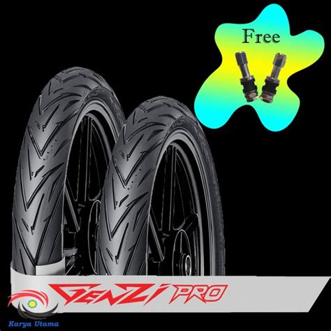 Jual Paket Ban Luar FDR Matic Genzi Pro Tubeless Free Pentil 80 80 14