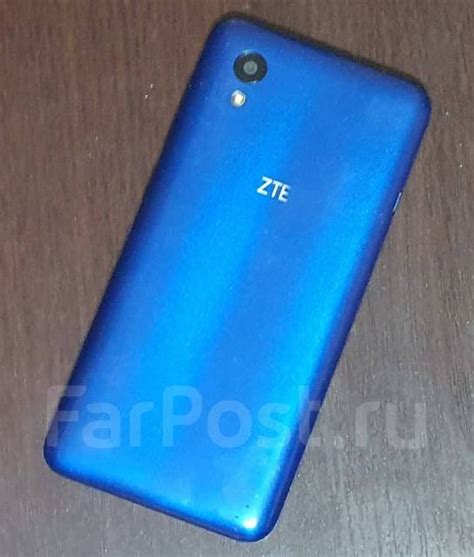 ZTE Blade A3 2019, 16 гб, моноблок, синий, 3G, 4G LTE, Dual-SIM, б/у, в ...
