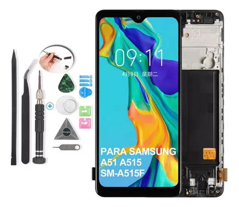 Pantalla Táctil Lcd Para Samsung A51 A515 A515f Con Marco Envío Gratis