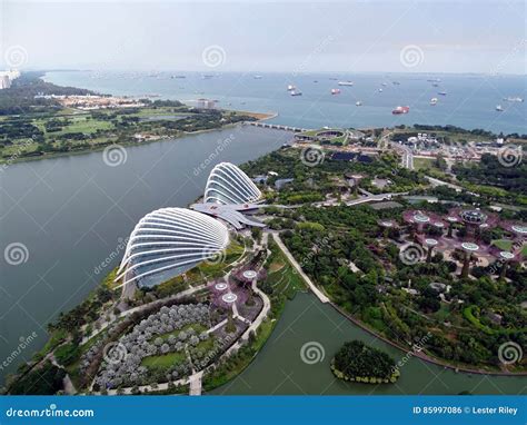 Singapore-September 25, 2016-Aerial View of Singapore Editorial Photo ...