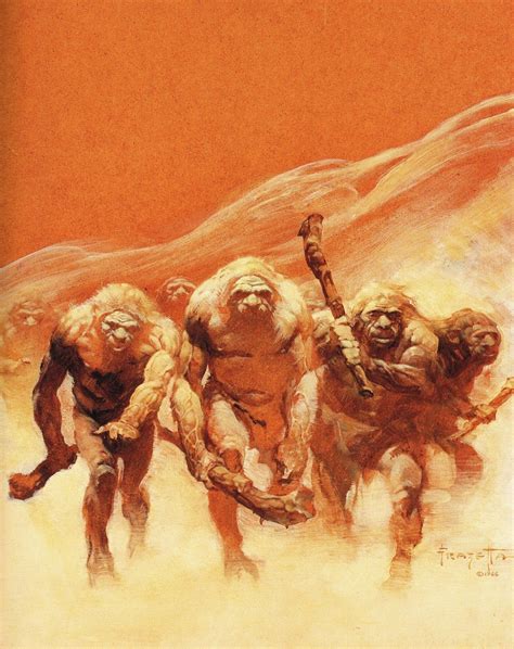 Capns Comics Cavemen Comn Atcha By Frank Frazetta Neanderthal