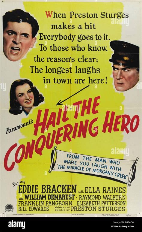 Original Film Title Hail The Conquering Hero English Title Hail The