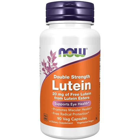 Now Foods Lutein Double Strength Capsules Richesm Healthcare