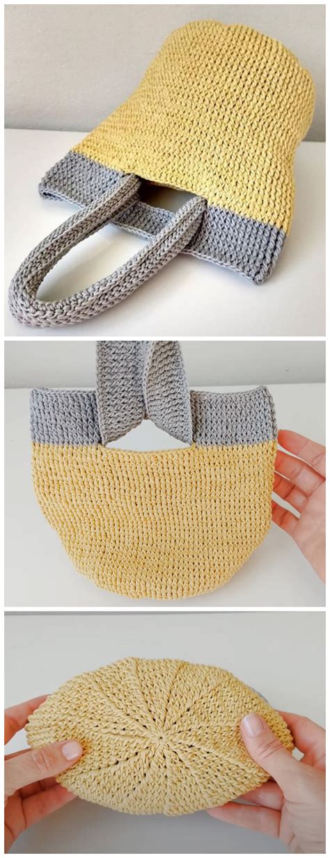 How To Crochet Simple Handbag Crochet Ideas