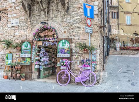 Assisi Umbria Italy Europe Stock Photo Alamy