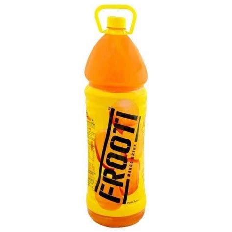 Yellow Litre Frooti Mango Juice Pack Contains Bottles