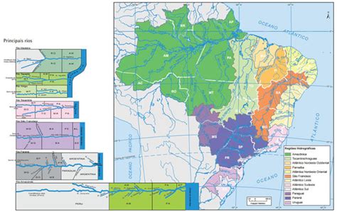Bacias Hidrogr Ficas Do Brasil Quais S O Elas Mundo Educa O