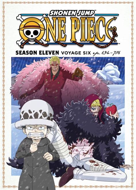 One Piece Season 11 Voyage 6 Blu Ray 4 Discs International Shipping