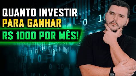 Quanto Investir Para Ganhar R Por M S Fundos Imobili Rios