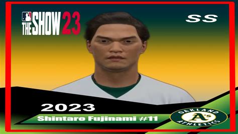 Create Shintaro Fujinami Mlb The Show Youtube