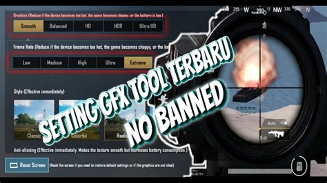 Setting Gfx Tool Terbaru Auto Smooth Extreme Youtube