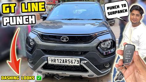 Tata Punch Pure Base To Top Modification With Price Tata Punch Grey GT