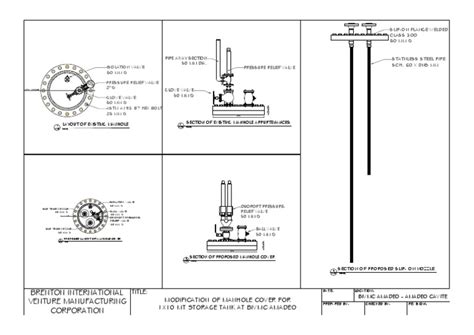 Design Of Manhole Cover Layout Trial 2 Pdf Pipe Fluid Conveyance Valve