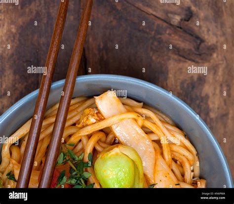 Pulled Noodle Hi Res Stock Photography And Images Alamy