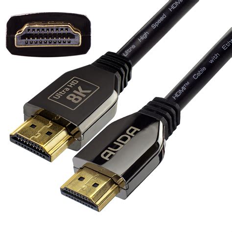 AUDA Kabel HDMI 2 1 Ultra High Speed HD 8K 60Hz 1m Sklep Opinie