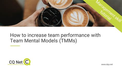 How To Improve Team Performance With Team Mental Models Youtube