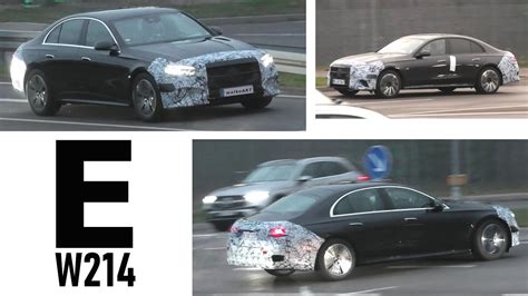 Mercedes Erlk Nig E Class E Klasse W Back In Black K Spy