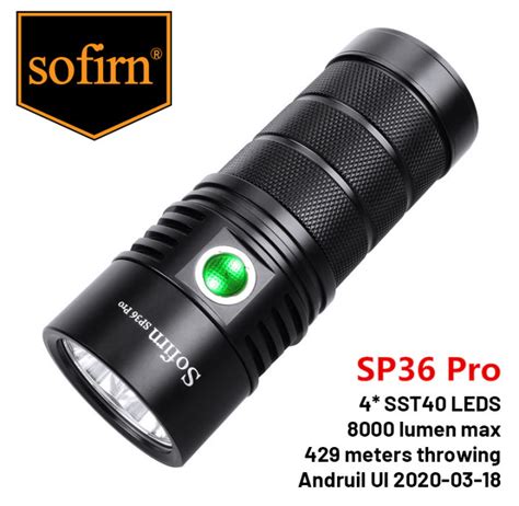 Sofirn Led Sp Pro Lm Sst V A Usb C