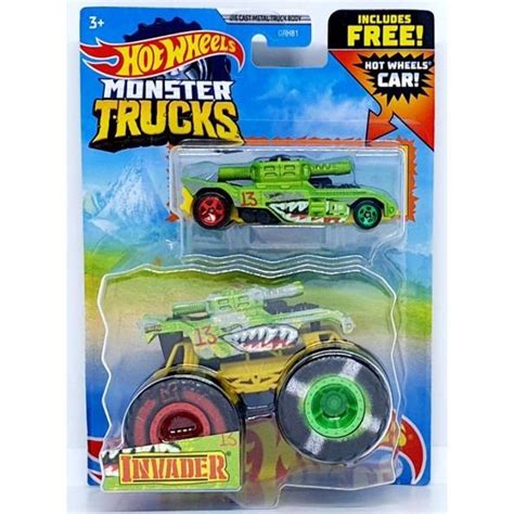 Hot Wheels Monster Truck S Aut Kem Invader Aukro