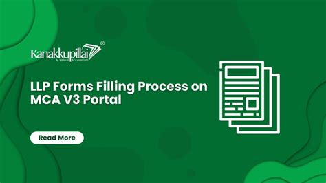 LLP Forms Filling Process On MCA V3 Portal