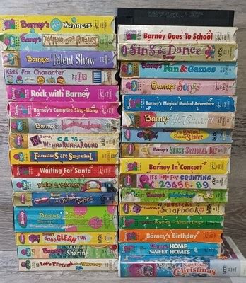 Barney Vhs Lot Amazing Condition Eur Picclick It The Best Porn Website