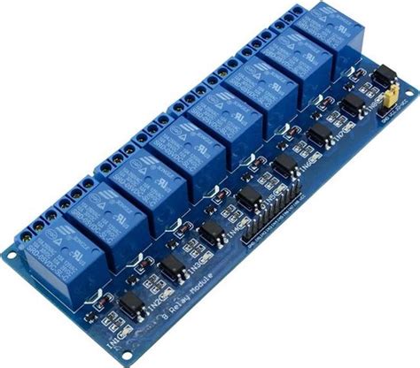 OTRONIC Relais Module 5v 8 Kanaals Voor Arduino ESP8266 NodeMCU