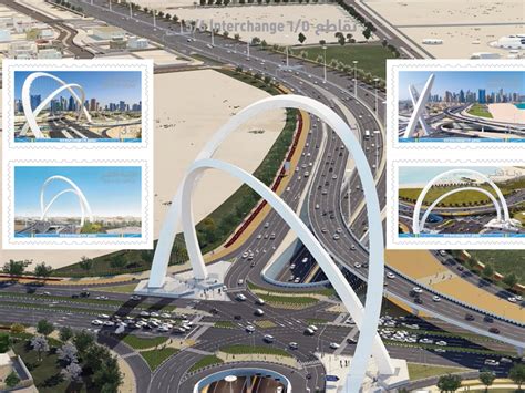 Al Wahda Arches The Biggest And Tallest Monument In Qatar