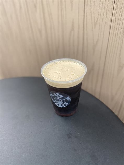 Nitro Cold Brew The Best Starbucks Nitro Cold Brew With Sweet Cream Flavours Popsugar Food